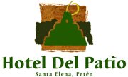 Logo Hotel Del Patio en Tikal