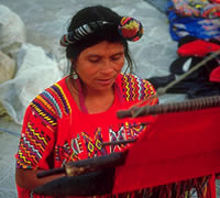 Maya weaving